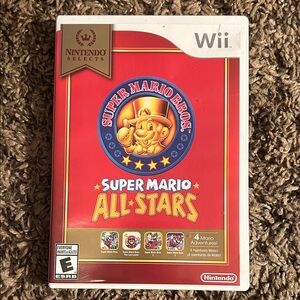Nintendo Wii Super Mario All-Stars - Vibrant Red